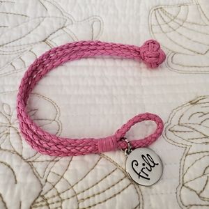 Vera Bradley Frill Pink Bracelet